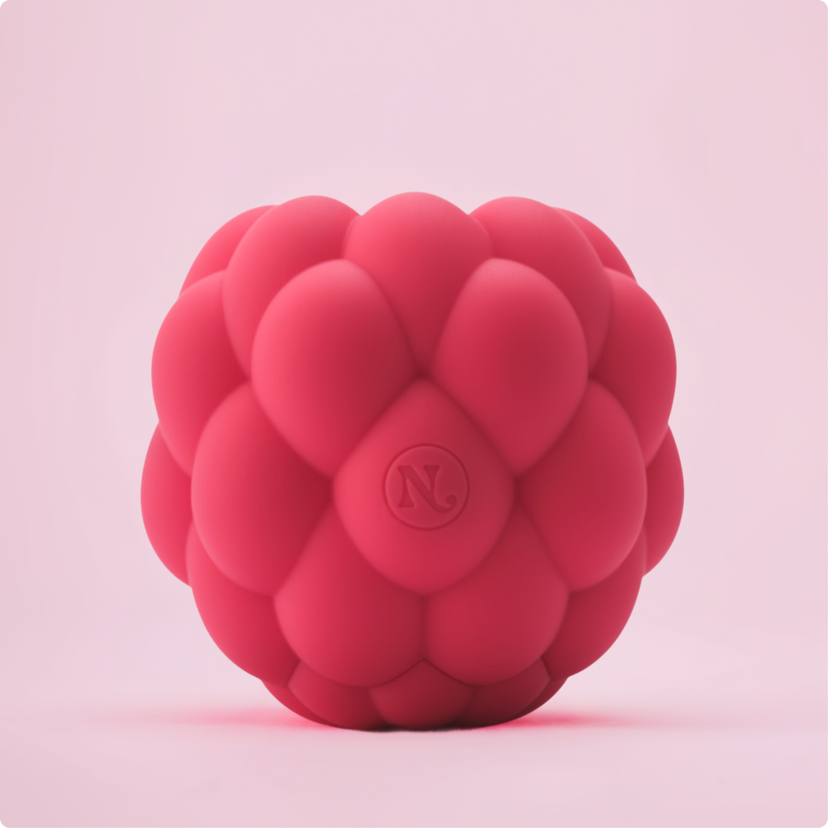 Berri Clitoral Vibrator (Raspberry) — front view